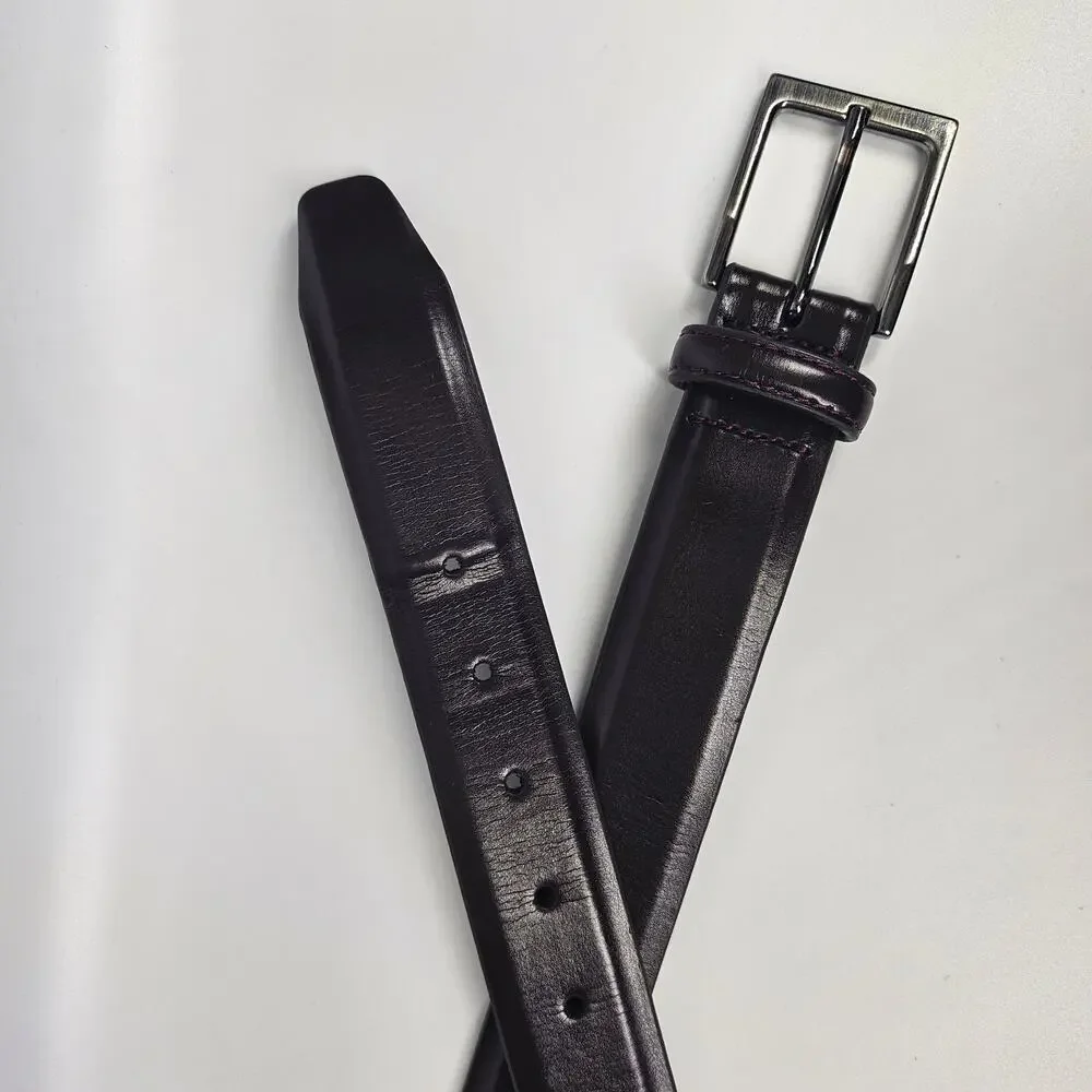 FLORSHEIM GENUINE LEATHER BELT – DARK BROWN – 37